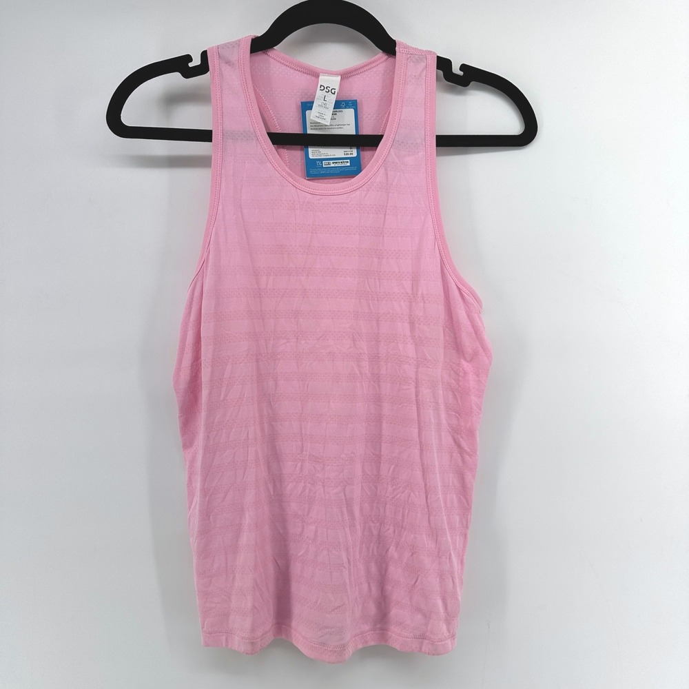 DSG Movement Seamless Mesh Tank Girls L 14 Pink Crush DAG15109 NWT